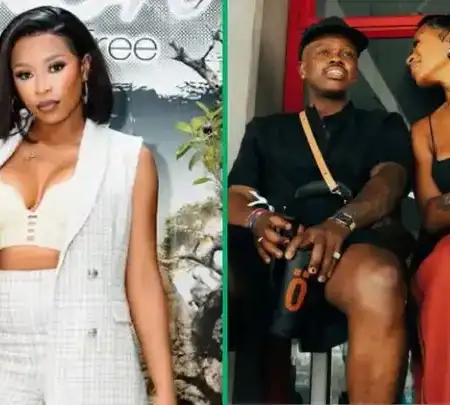 DJ Zinhle Heralds Murdah Bongz on Valentine’s Day in Lengthy Message Expressing Undying Love