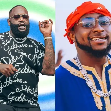 Rapper Rick Ross Ranks Davido Among Global Superstars