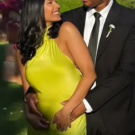 Tamaryn Green-Nxumalo and Ze Nxumalo's heartwarming first Valentine's Day as a family of three