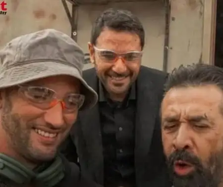 Glimpses From Behind The Scenes Of The Massive Production Movie ‘The Seven Dogs’