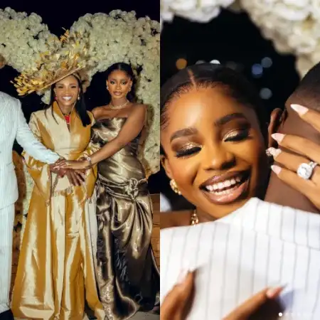 Actress Iyabo Ojo thanks son-in-law, Juma Jux for loving her daughter