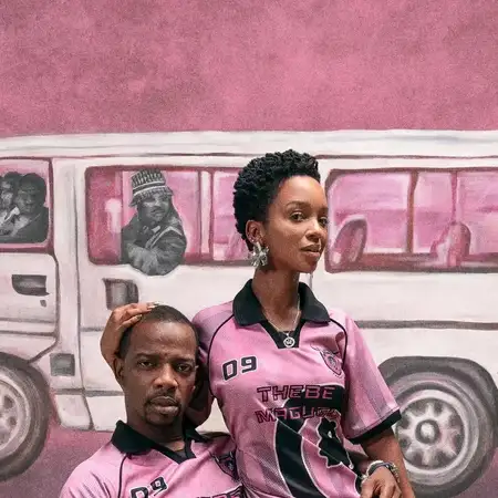 Thebe Magugu unveils Valentine's collection with celebrity couple Nandi Madida and Zakes Bantwini