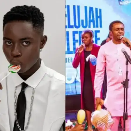 Peller Reacts As Nathaniel Bassey Calls His Name During Hallelujah Challenge
