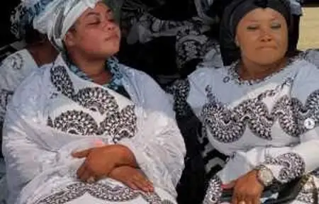 Dignitaries and gospel icons gather to support Empress Gifty at mother’s funeral