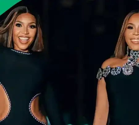 Blue and Brown Mbombo Colour Up London: “Can’t wait to live my Bridgerton dream”