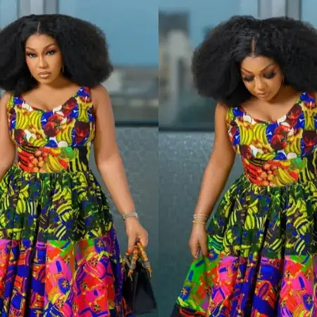 Rita Dominic debunks claim of stopping the press from doing their job at a birthday party in Ghana