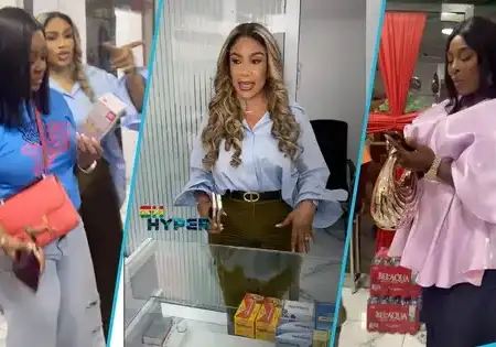 Selassie Ibrahim Opens SELPHARMA And Mart In East Legon, Jackie Appiah Attends Grand Launch