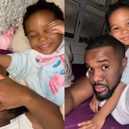 Williams Uchemba Celebrates Lookalike Daughter with Heartfelt Prayers as She Turns 3