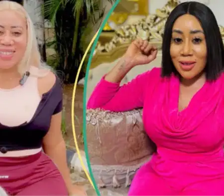 Nollywod Actress ‘Moyo Lawal’ Becomes Sister To Late Michael Jackson After Bleaching Her Skin