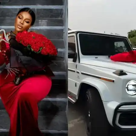 Destiny Etiko acquires the latest G-Wagon car as her Valentine’s gift