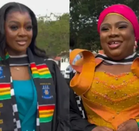 ackie Appiah, manager graduate with master’s degrees