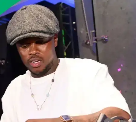 Netizens Poke Fun at Murdah Bongz’s Pants With Faces of DJ Zinhle and Their Kids