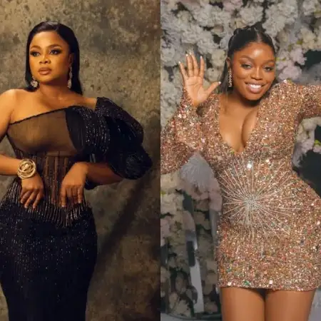 “You Motivate Me” – Actress Bimbo Ademoye Pens Sweet Note To Bisola Aiyelola As She Celebrates Birthday