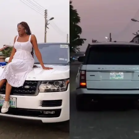 May Edochie Acquires a Range Rover SUV as A Christmas Gift