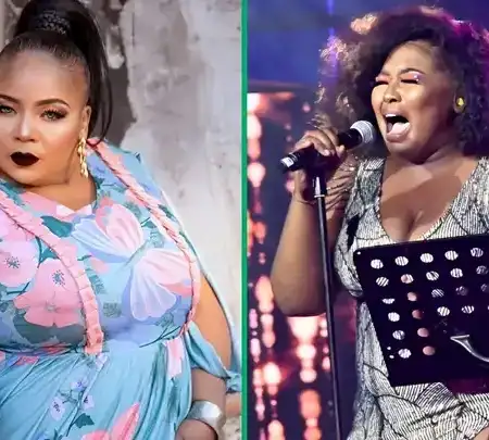 Emotional Video of Rethabile Khumalo Weeping Uncontrollably at Mother Winnie’s Burial Moves Fans