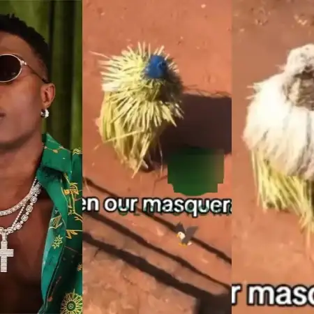 Video Of Masquerades Vibing To Wizkid’s Song ‘Kese’ Trends Online