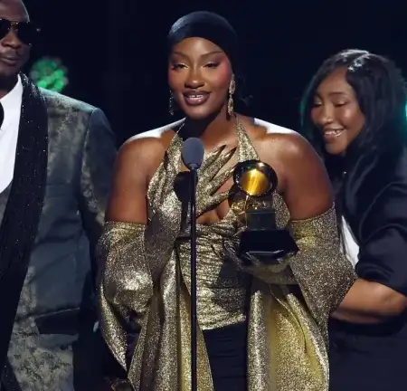 Grammys: Tems beats Burna Boy, Davido, Wizkid, wins Best African Music Performance