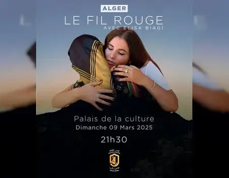 “The Red Thread” play presented in Algiers