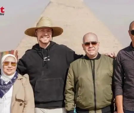 The Egyptian Film Authority Grants Special Filming Permits to MrBeast
