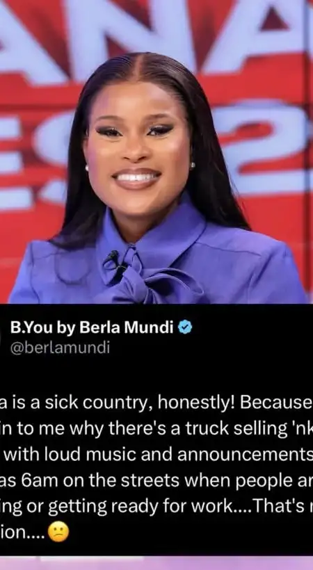 Ghana Is A Sick Country! – Berla Mundi Explains Why