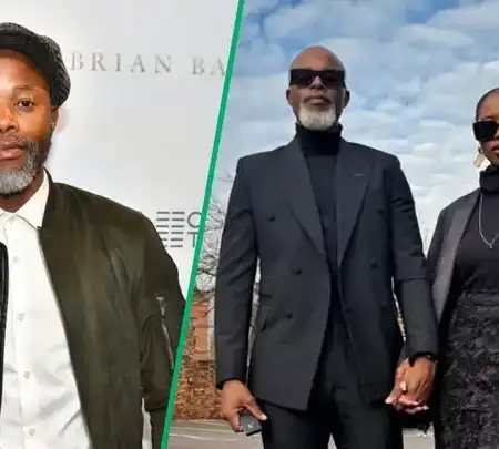 Thapelo Mokoena and His Wife Lesego Tshepang Mokoena's Loved Up Picture Pulls Heartstrings