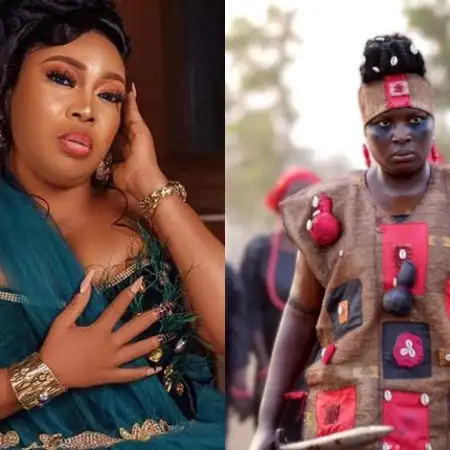 “A brave Woman will go to war with her Husband” – Bimpe Akintunde shares key lesson from Lateef Adedimeji’s movie ‘Lisabi’