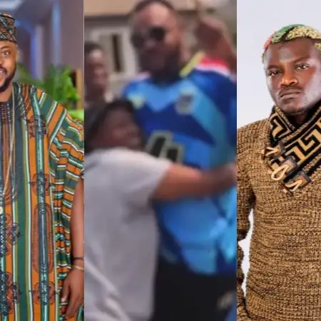 Odunlade Adekola Reacts To Portable’s Warning Amid Trending Video With Babymama