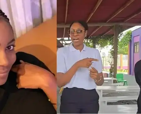 Yvonne Nelson honours her primary school teacher, makes him headmaster